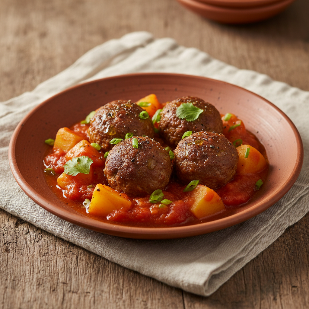 Ảnh món Thịt viên om sốt cà chua Kofta