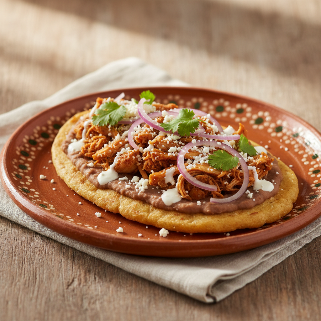 Ảnh món Bánh bột ngô huarache