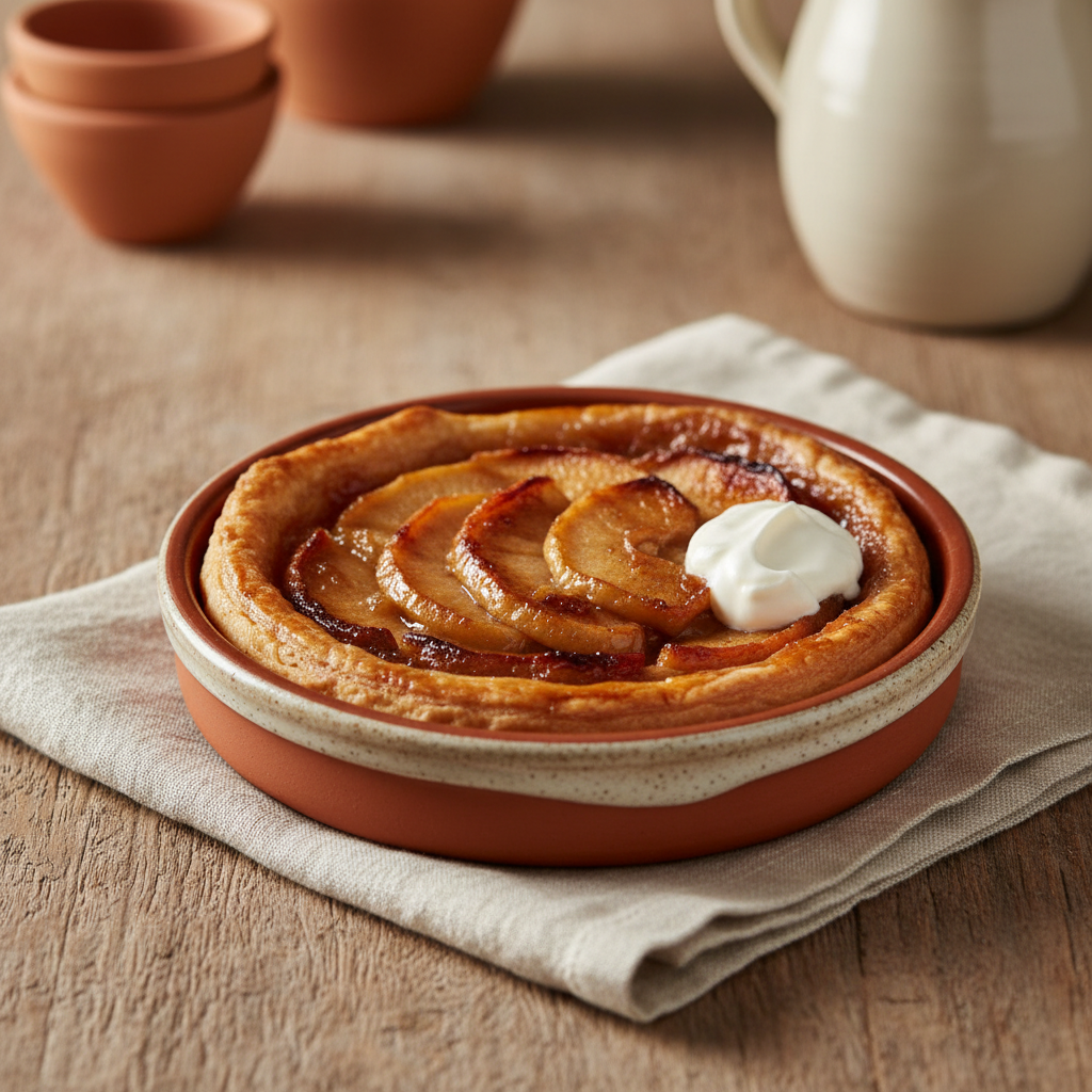 Ảnh món Bánh tart táo lộn ngược Tatin