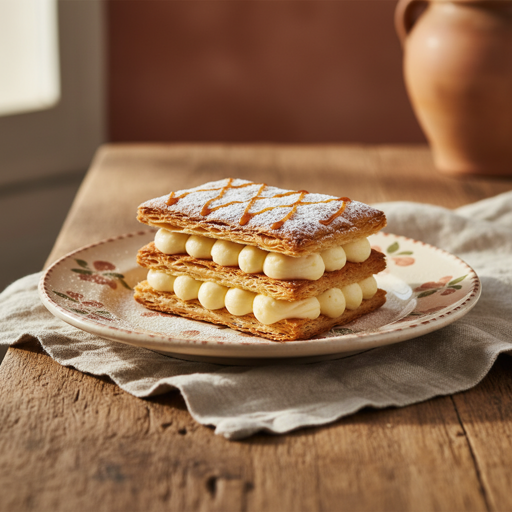Ảnh món Bánh ngàn lớp mille-feuille