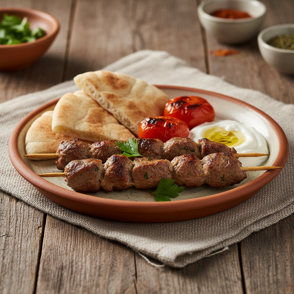 Ảnh món Kebab cừu Urfa không cay