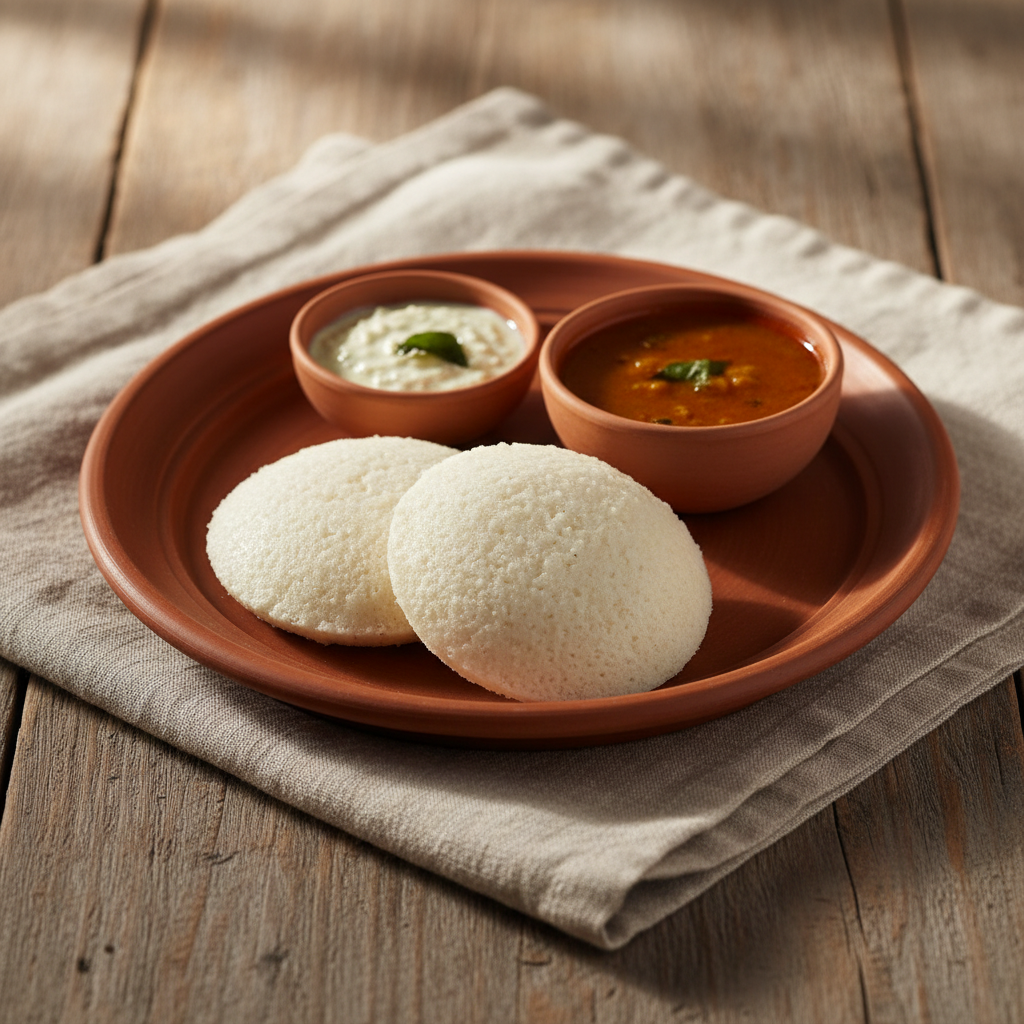 Ảnh món Bánh gạo hấp idli