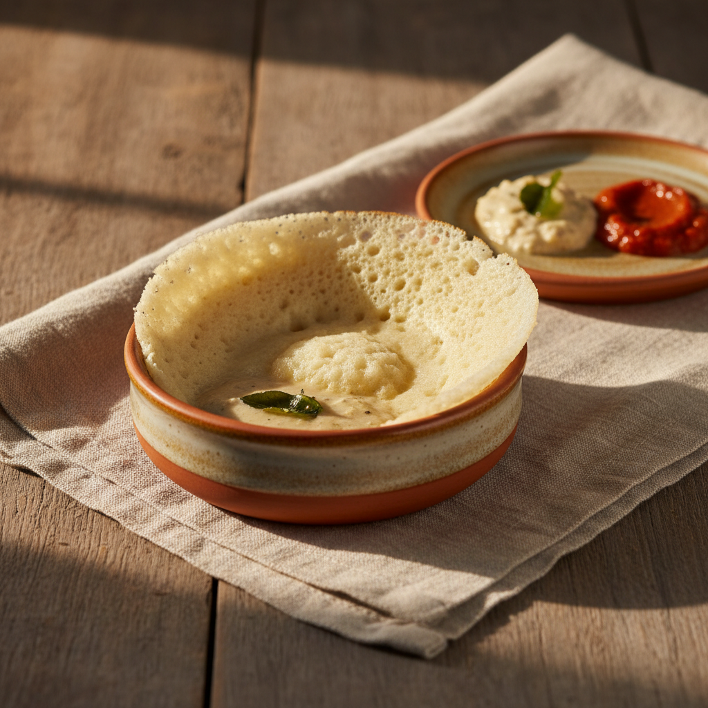 Ảnh món Bánh gạo lên men appam Kerala