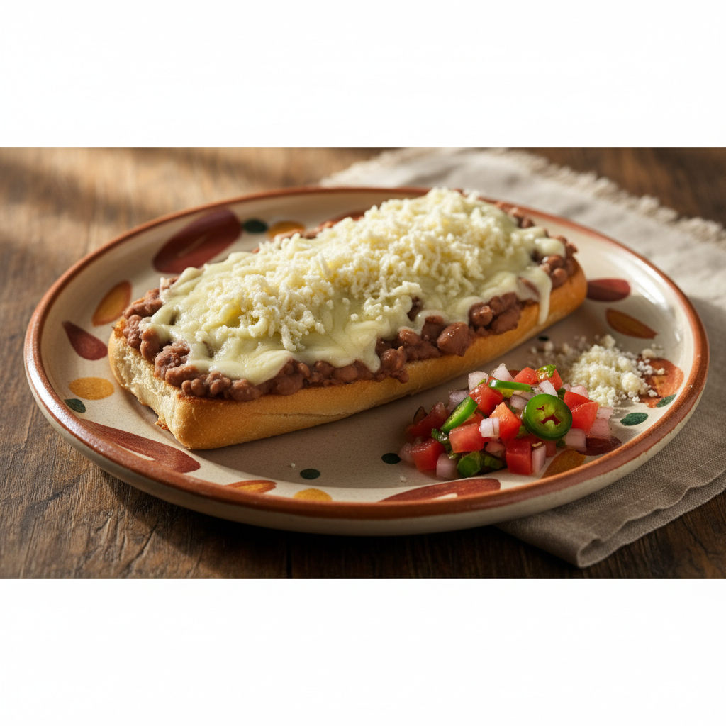 Ảnh món Bánh mì nướng đậu phô mai