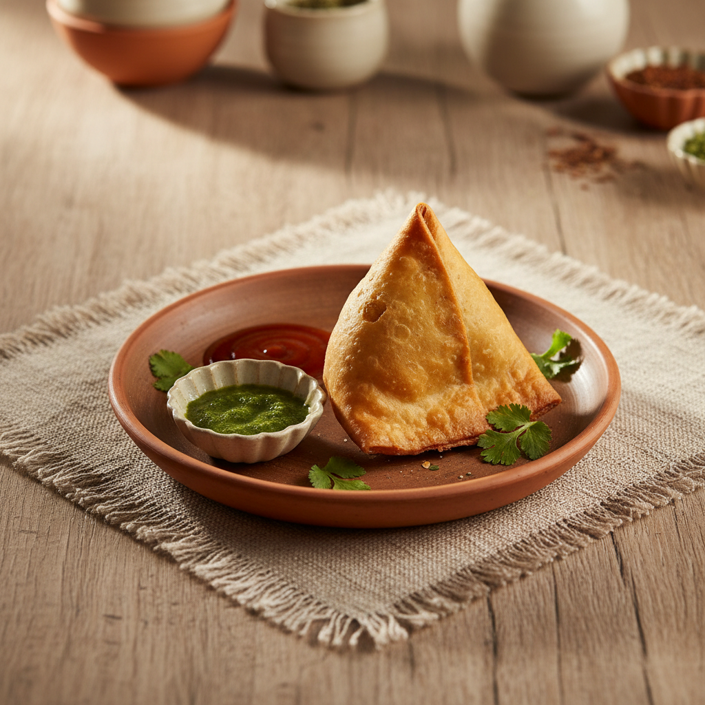 Ảnh món Bánh samosa nhân khoai tây