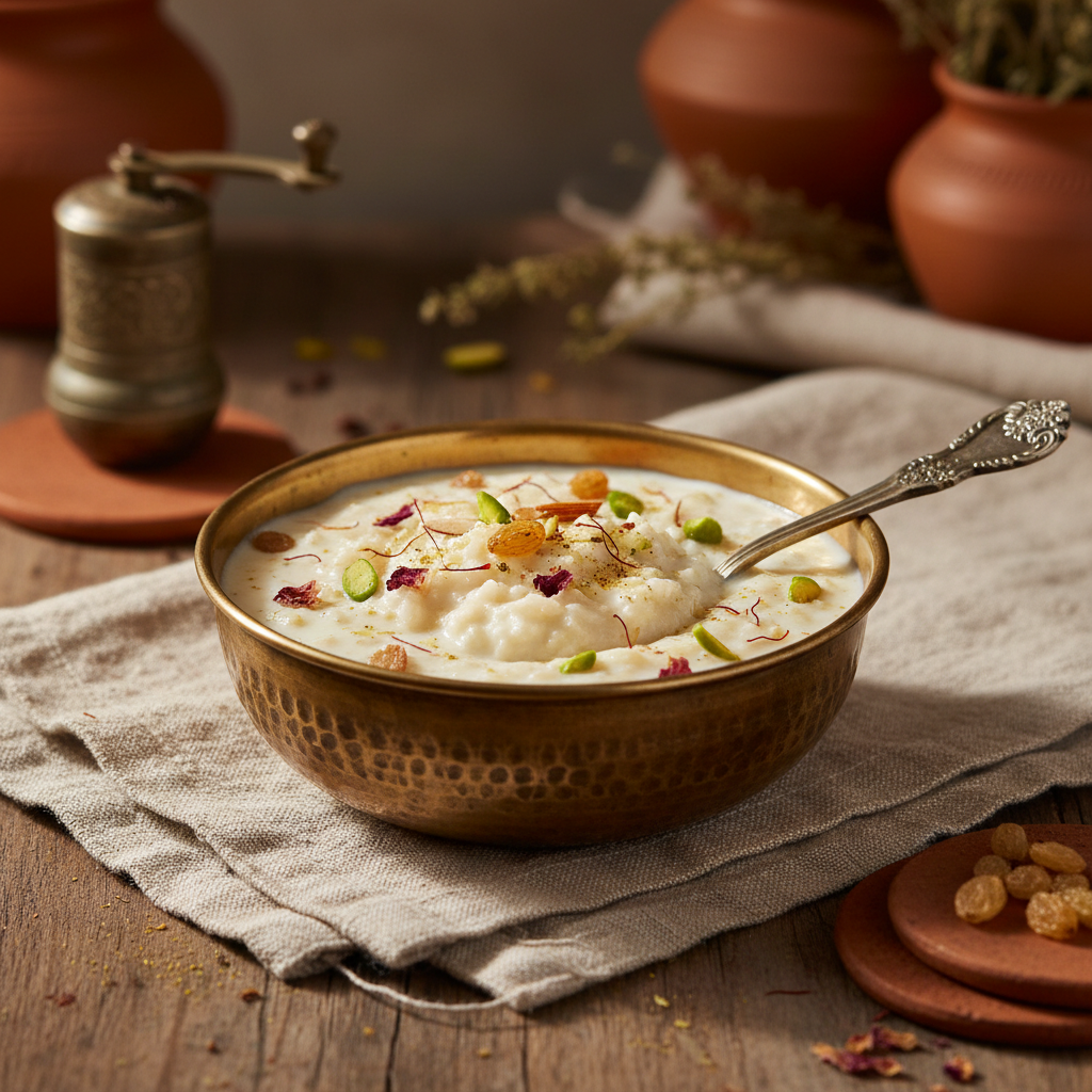 Ảnh món Chè gạo sữa kheer