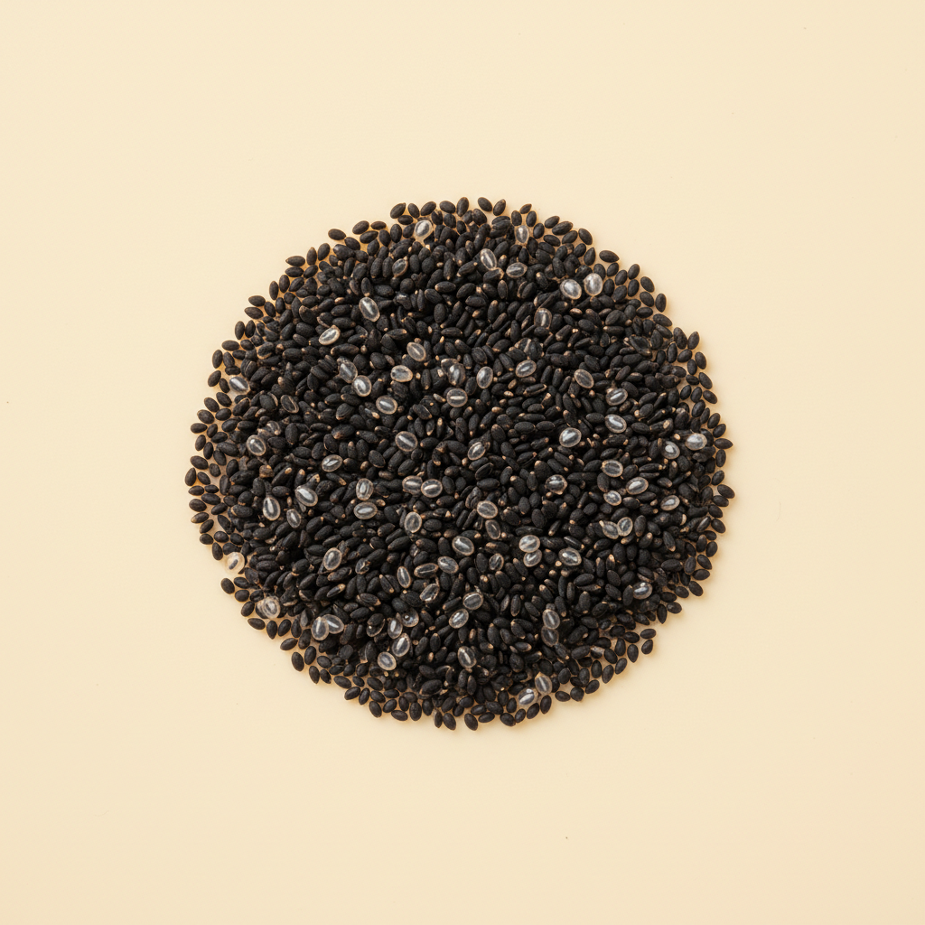 Photograph of Basil seeds