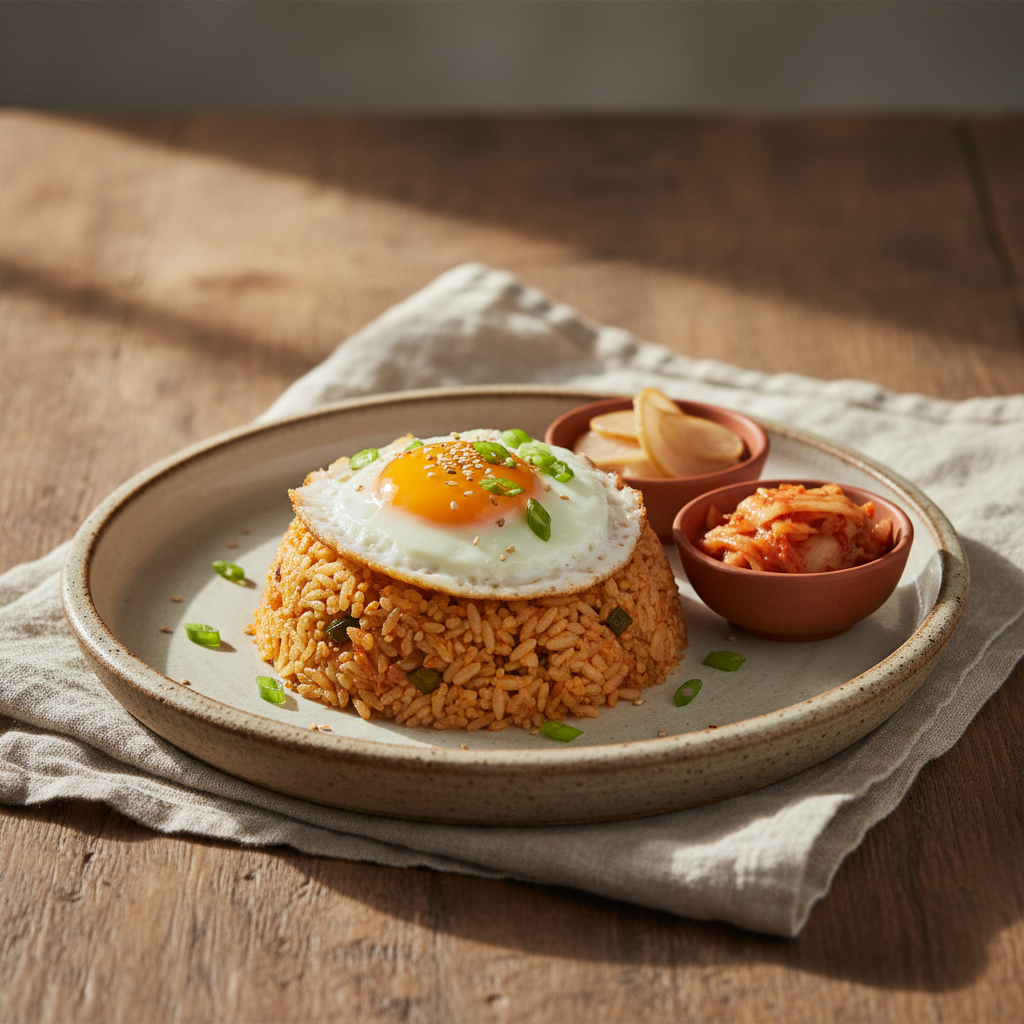 Ảnh món Cơm chiên kimchi