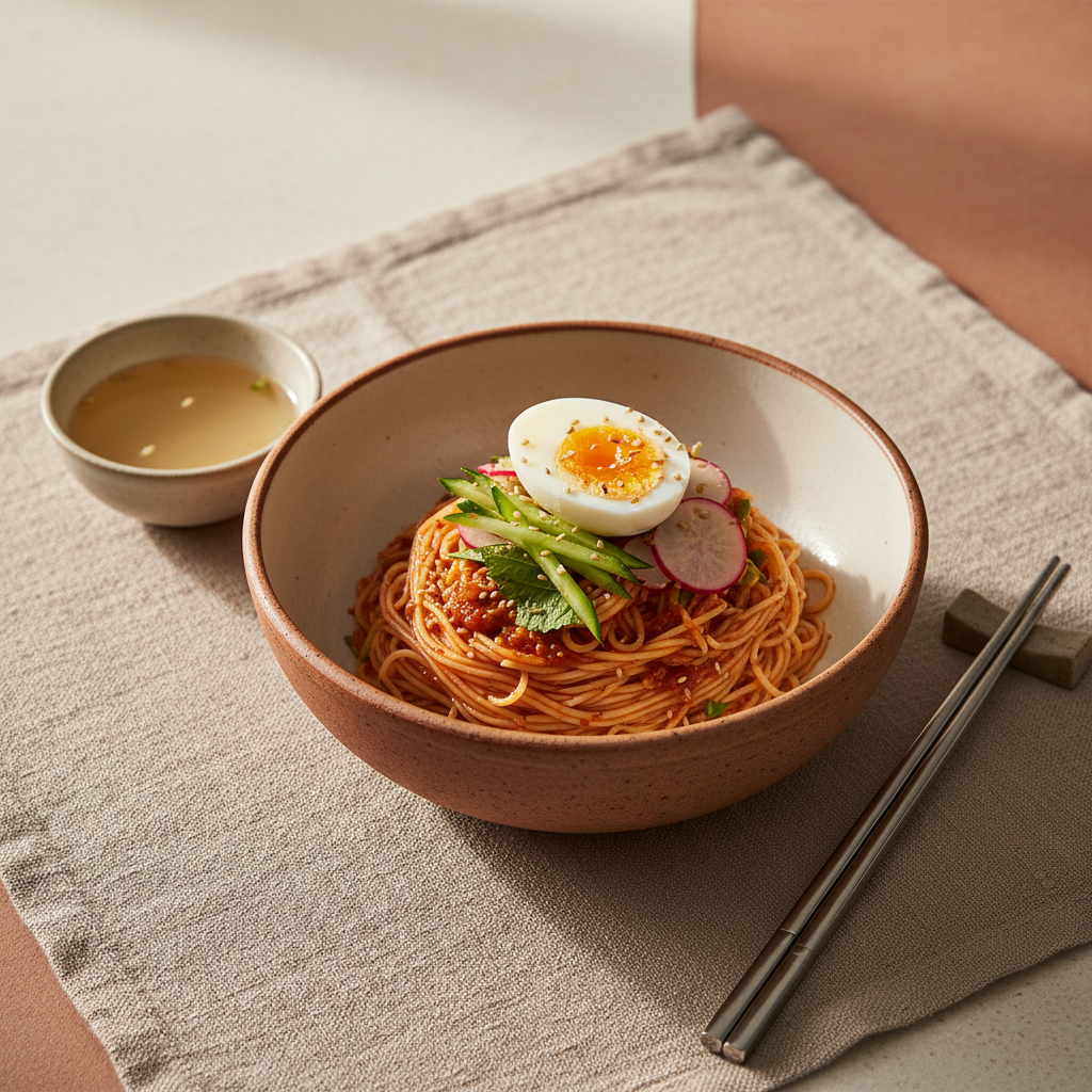 Ảnh món Mì trộn cay Bibim guksu