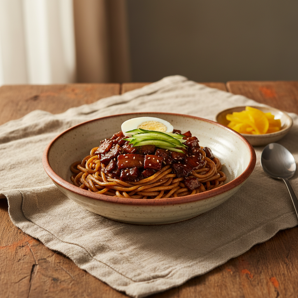 Ảnh món Mì tương đen Jjajangmyeon