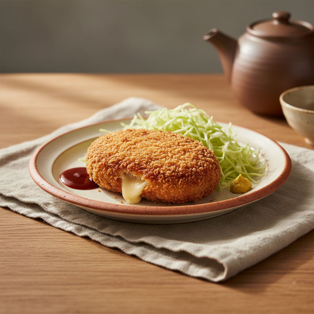 Ảnh món Chả thịt băm chiên xù Menchi katsu