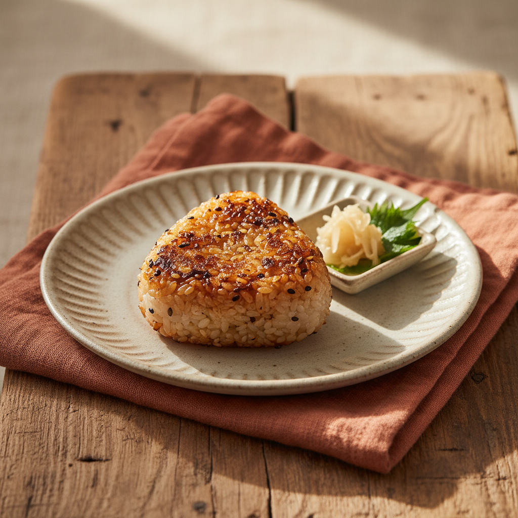Ảnh món Cơm nắm nướng Yaki onigiri