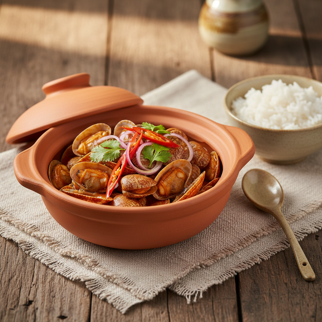 Ảnh món Nghêu kho tộ