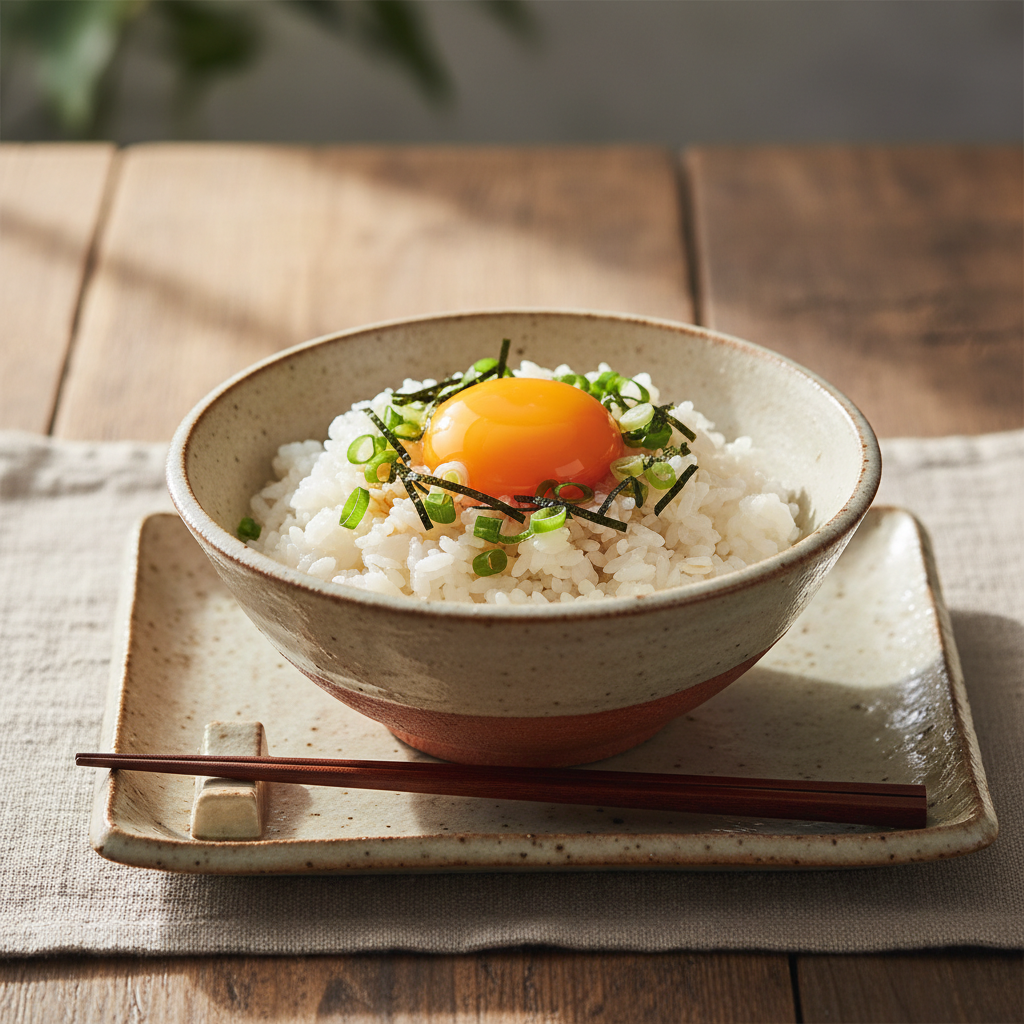 Ảnh món Cơm trộn trứng sống Tamago kake gohan