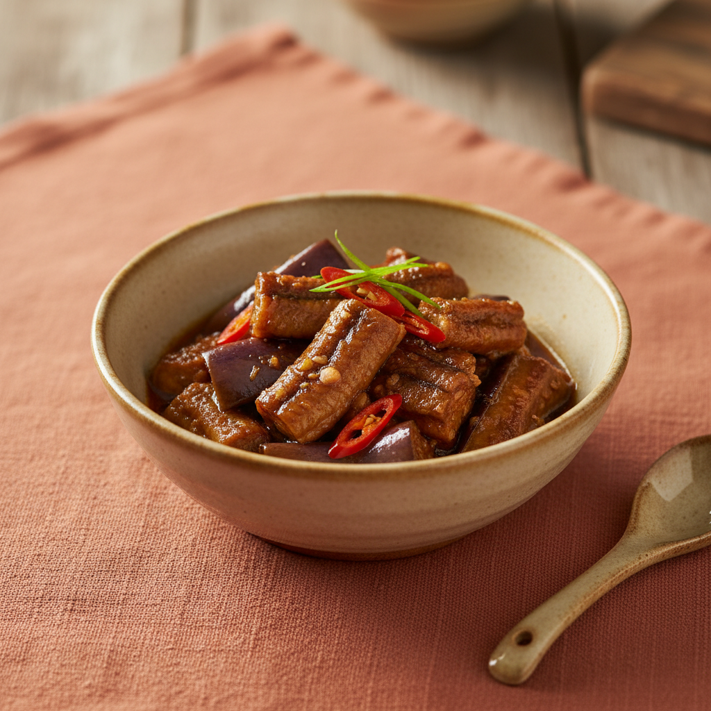 Ảnh món Lươn kho cà tím
