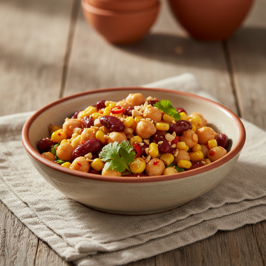 Ảnh món Salad đậu trộn cay