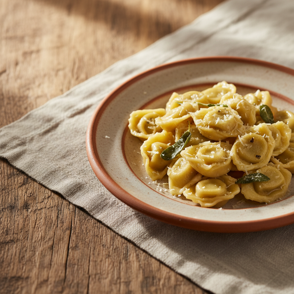Ảnh món Mì agnolotti nhân thịt hầm kiểu Piemonte