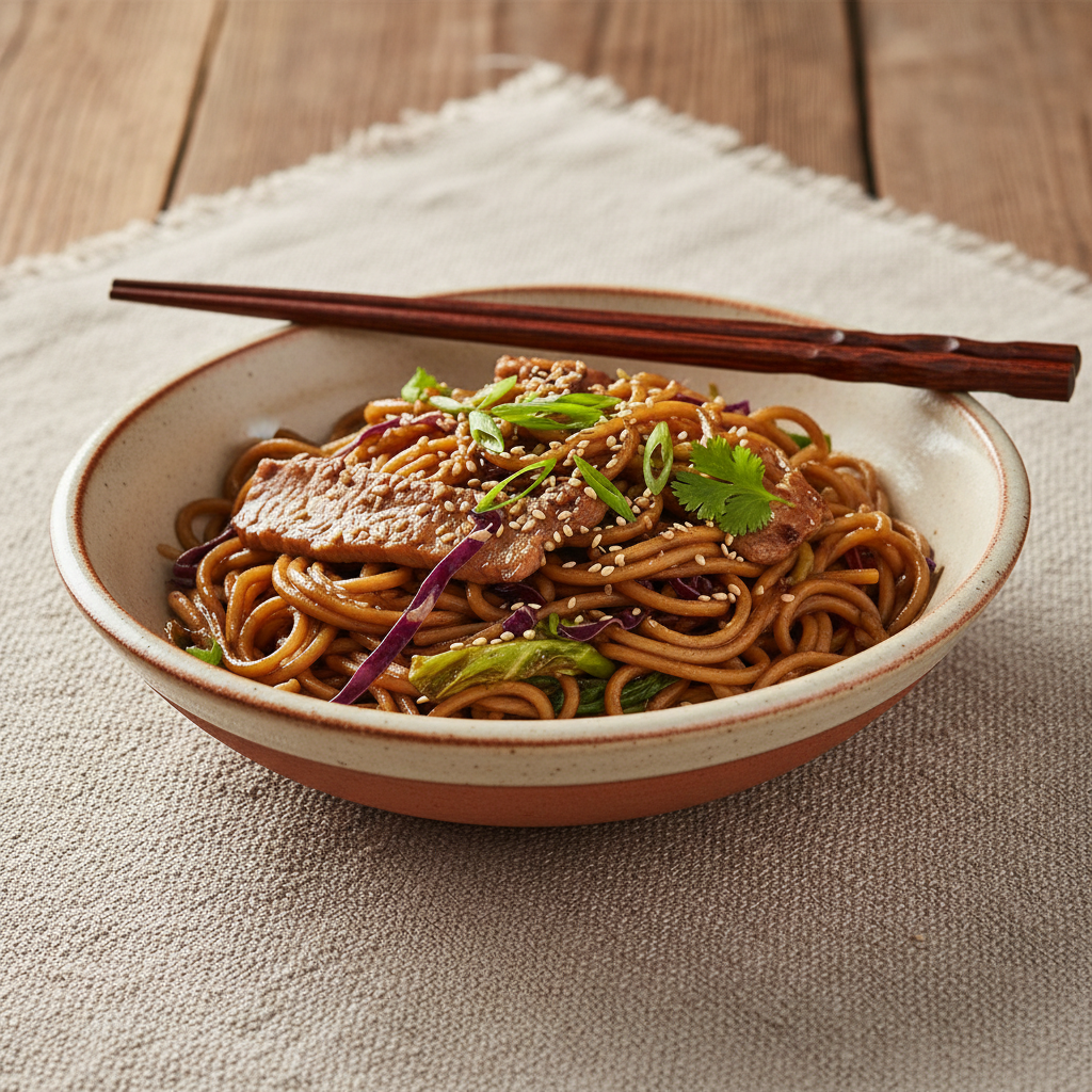 Ảnh món Mì soba xào kiểu Nhật