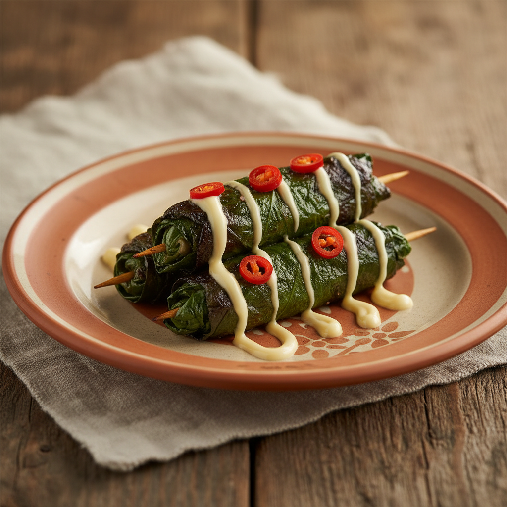 Ảnh món Bò lá lốt sốt mayonnaise