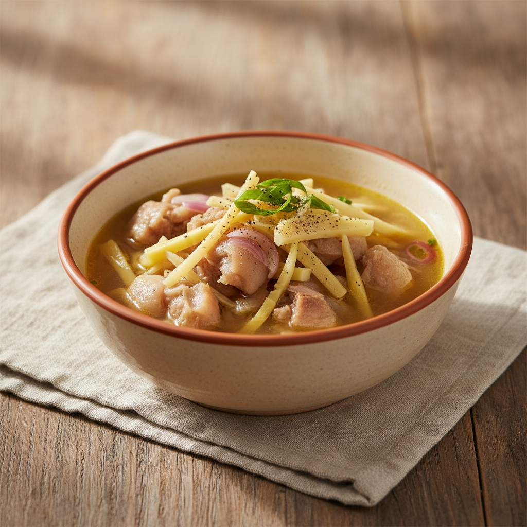 Ảnh món Canh măng giò heo