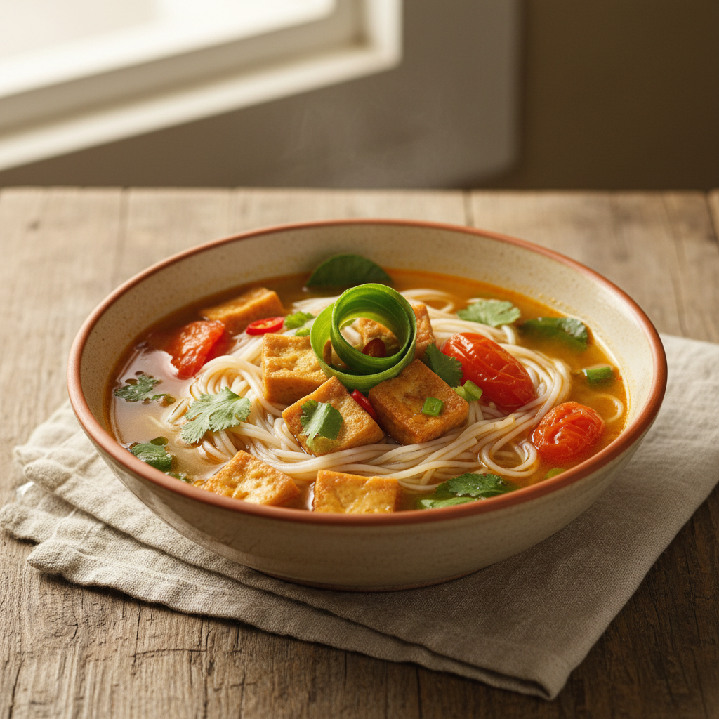 Ảnh món Bún chay lá chanh
