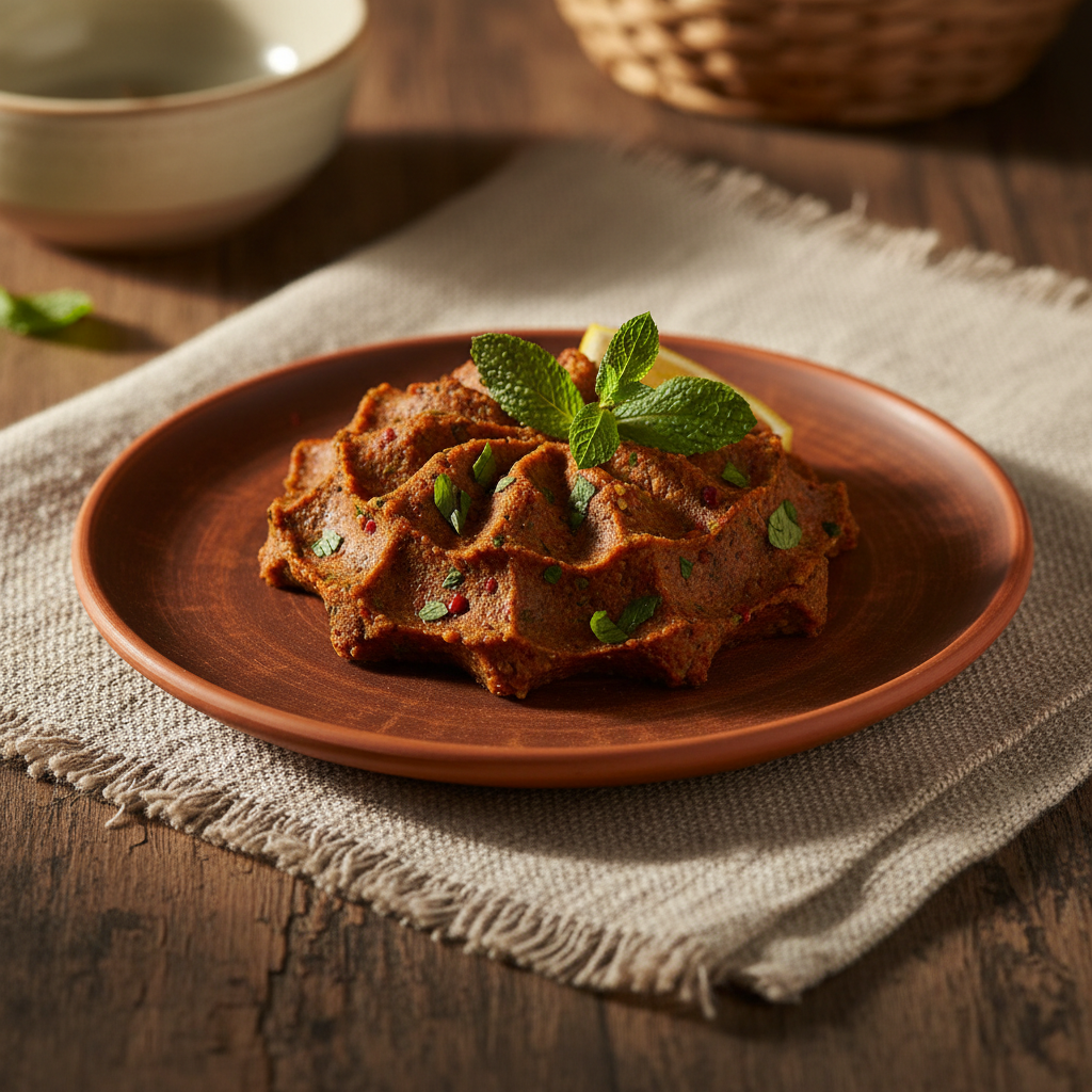 Ảnh món Viên bulgur cay Çiğ Köfte