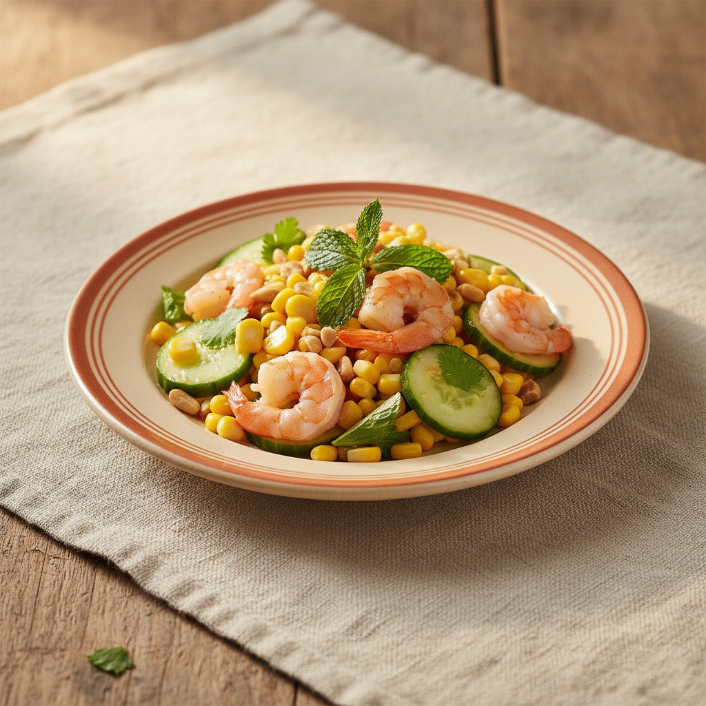 Ảnh món Salad bắp tôm