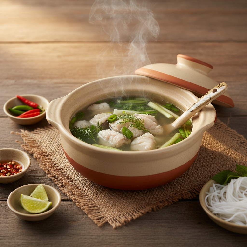 Ảnh món Lẩu cá kèo lá giang