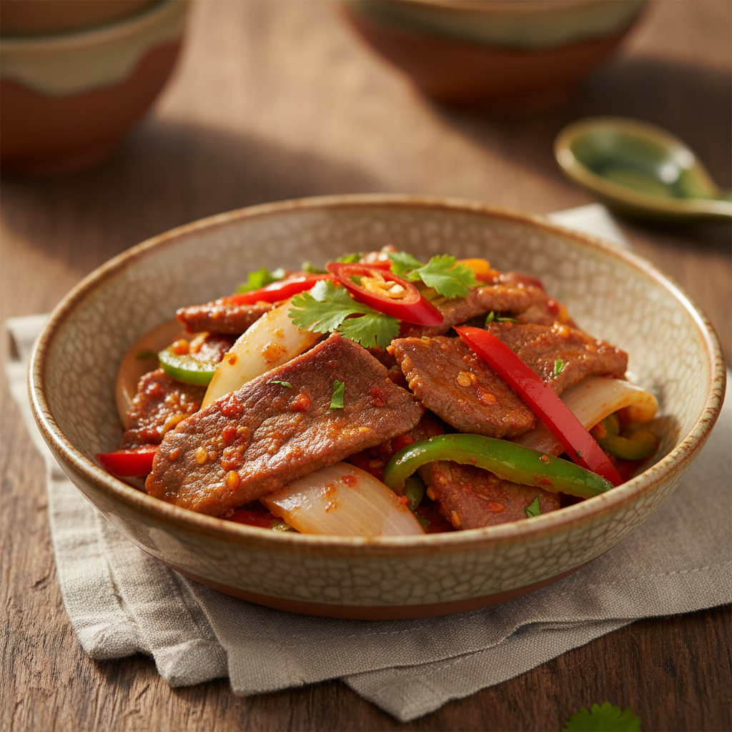Ảnh món Bê thui xào sa tế