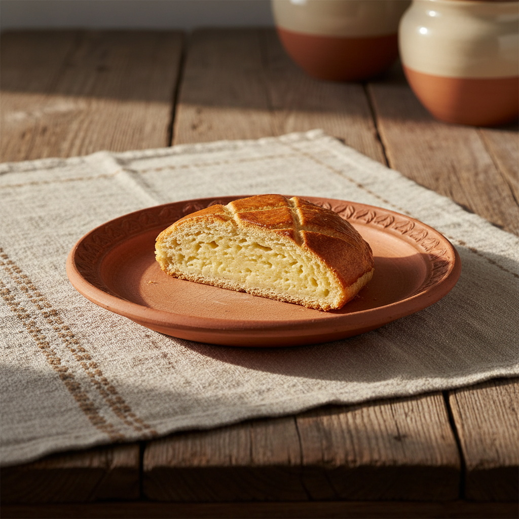 Ảnh món Bánh Basque nhân kem trứng