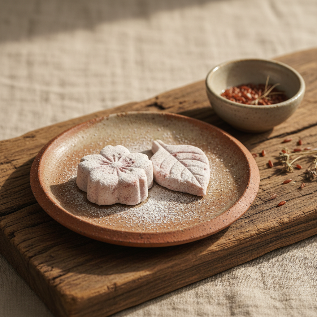 Ảnh món Bánh đường ép khuôn Rakugan