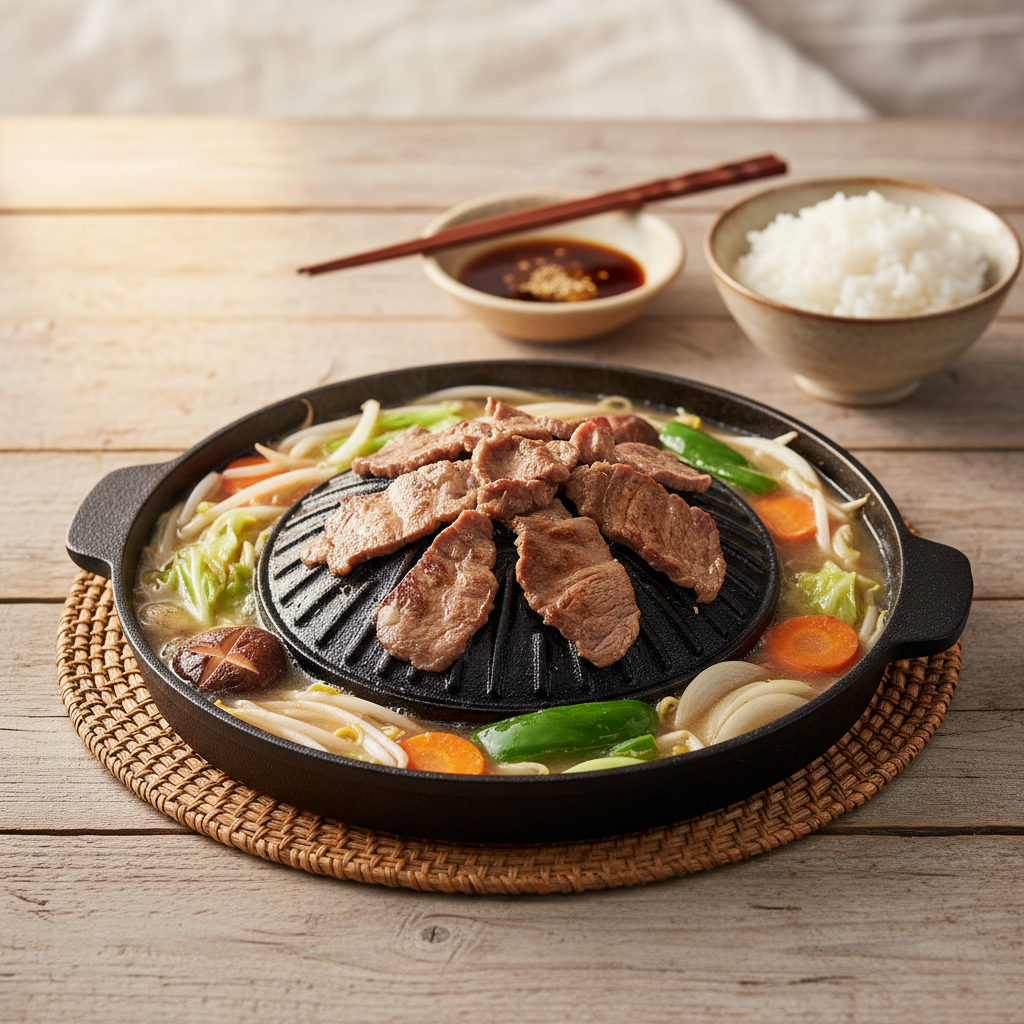 Ảnh món Thịt cừu nướng Hokkaido Jingisukan