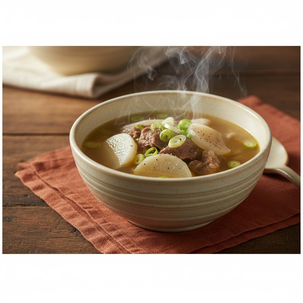 Ảnh món Canh bò củ cải Sogogi muguk