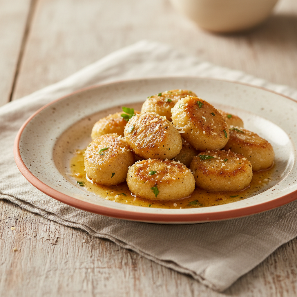 Ảnh món Viên ricotta áo semolina Gnudi