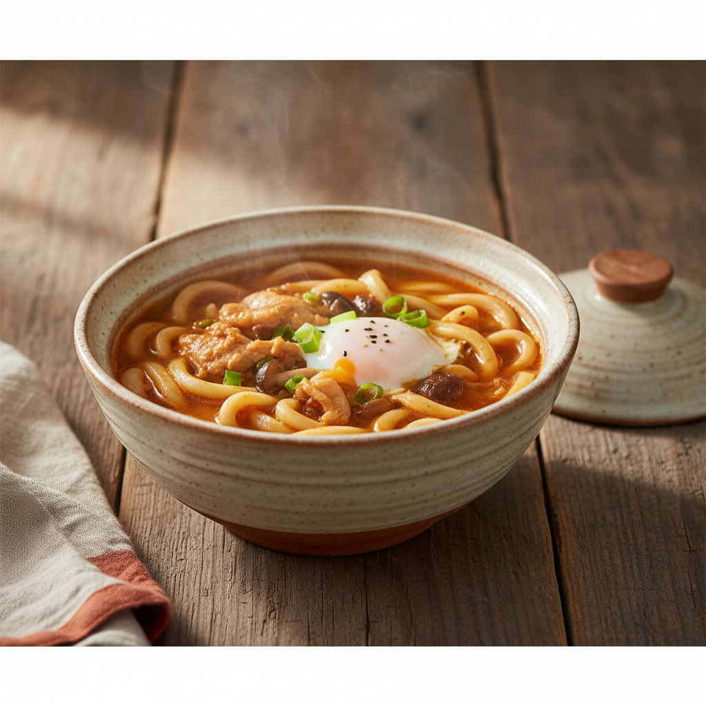 Ảnh món Mì udon hầm tương miso đỏ