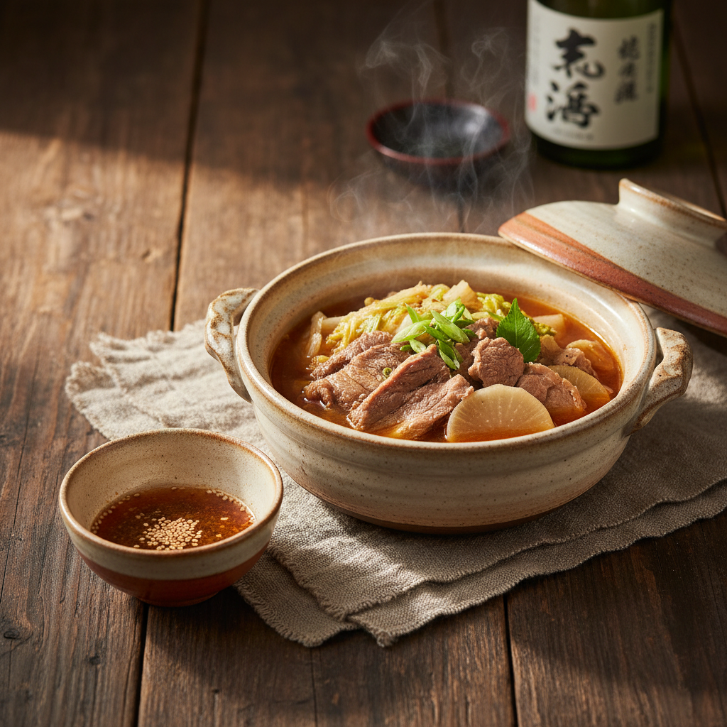 Ảnh món Lẩu thịt lợn rừng Botan nabe