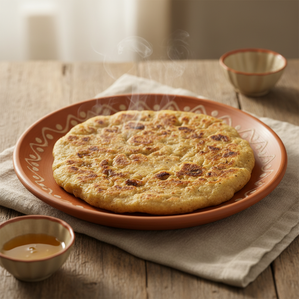 Ảnh món Bánh bột lúa miến Jowar roti