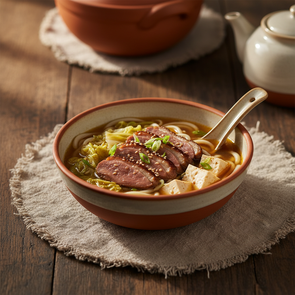 Ảnh món Lẩu vịt Kamo nabe