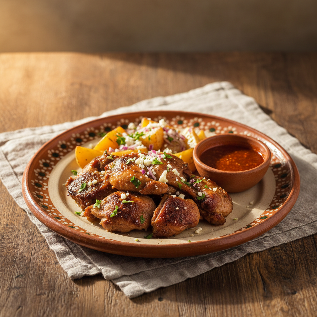 Ảnh món Dê sữa nướng lò kiểu Monterrey