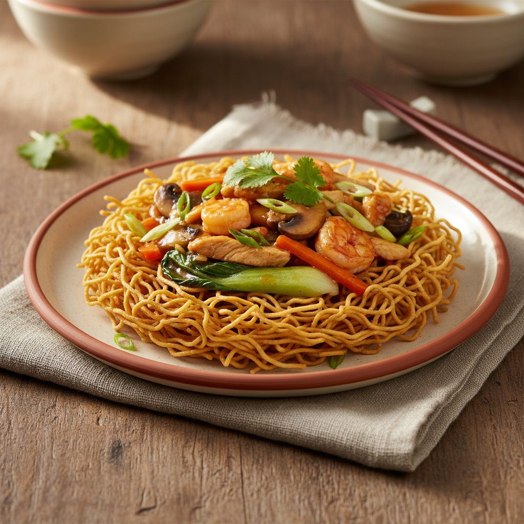 Ảnh Mì xào giòn