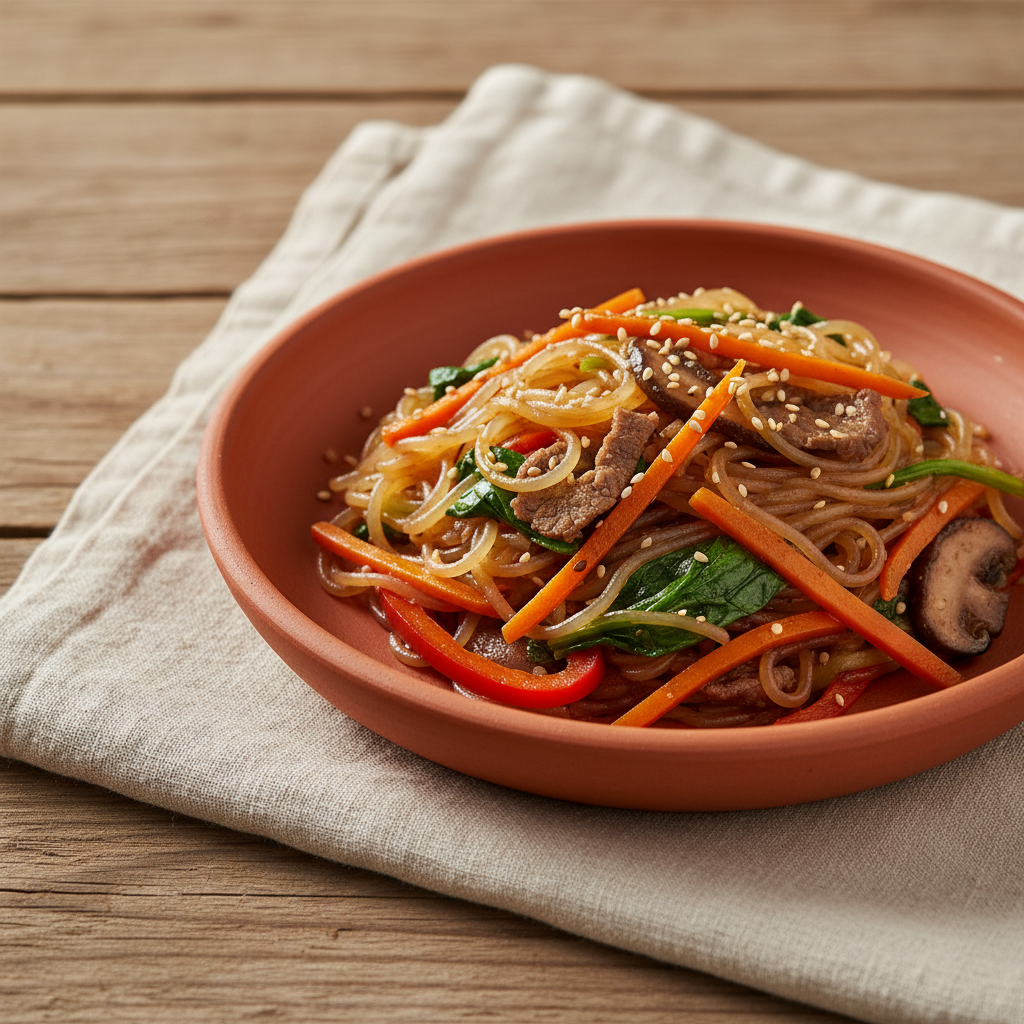Ảnh Miến trộn japchae