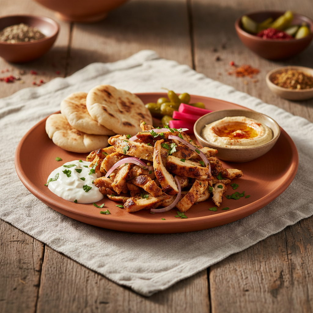 Ảnh Gà nướng shawarma