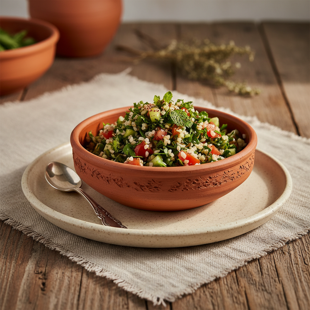 Ảnh Gỏi lúa mạch tabbouleh