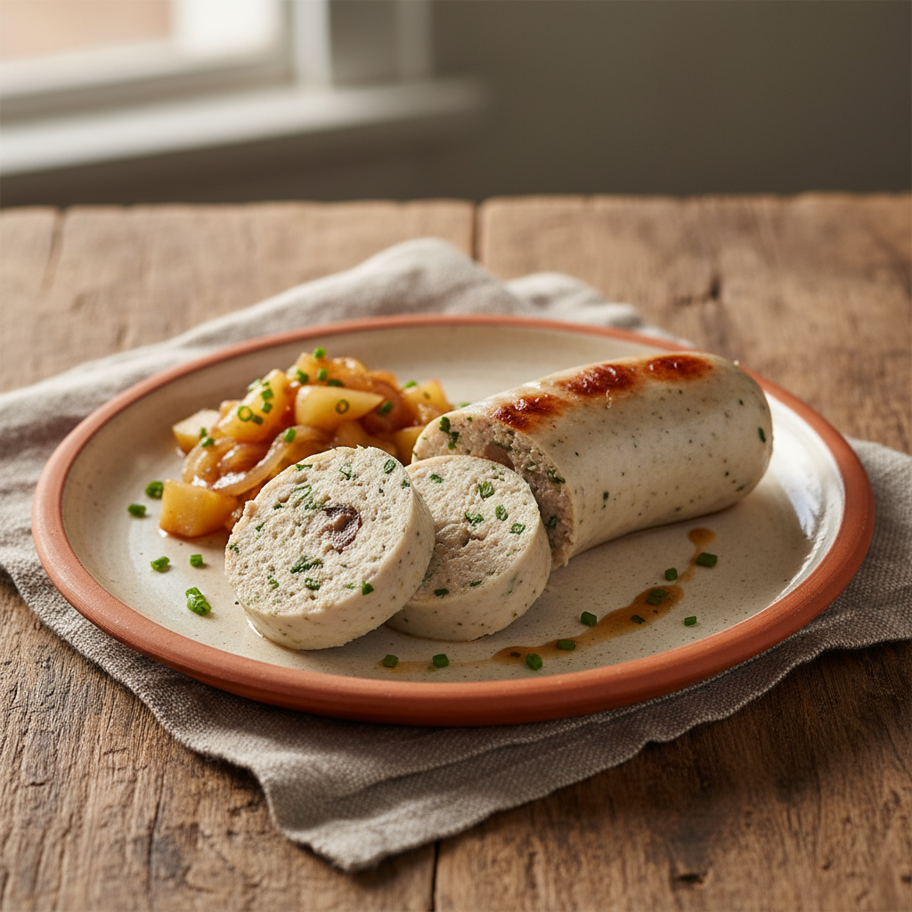 Ảnh món Xúc xích trắng Boudin blanc