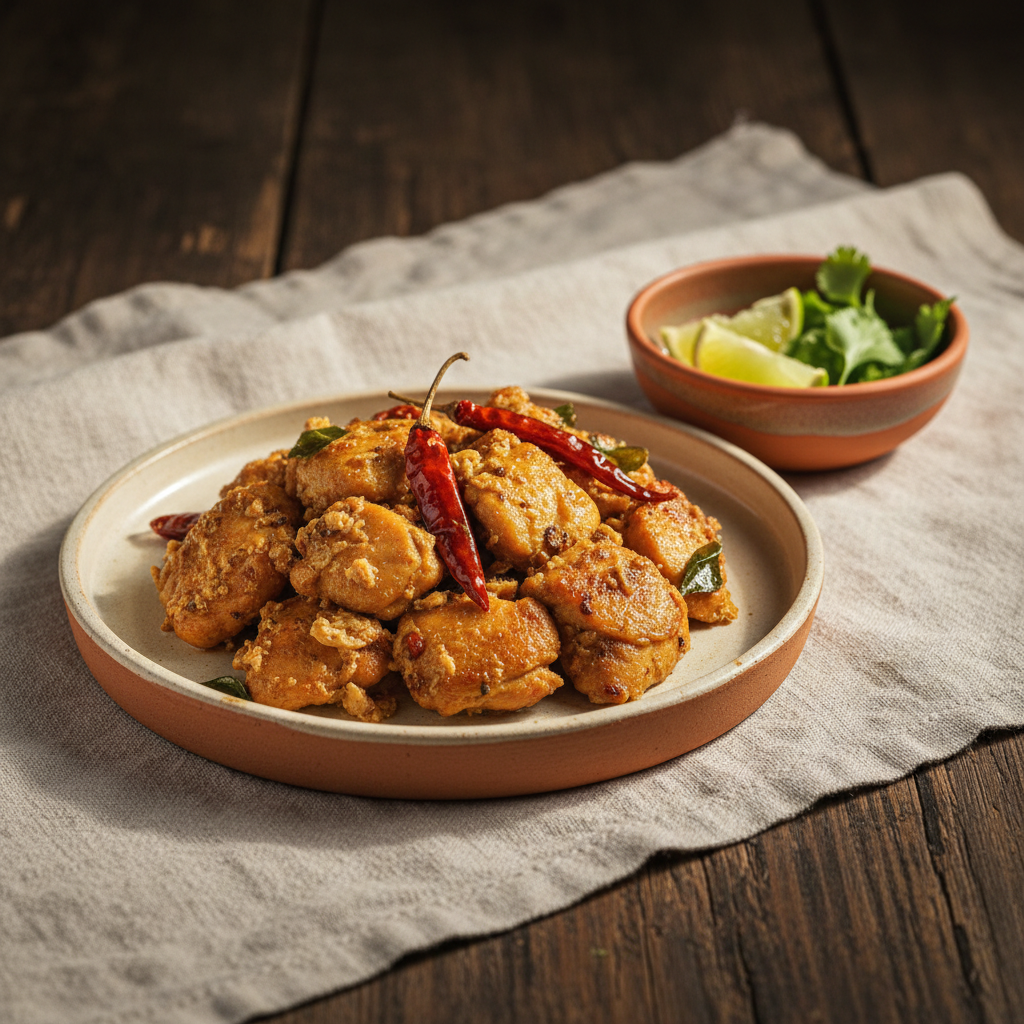 Ảnh món Gà rang bơ ghee Chicken ghee roast