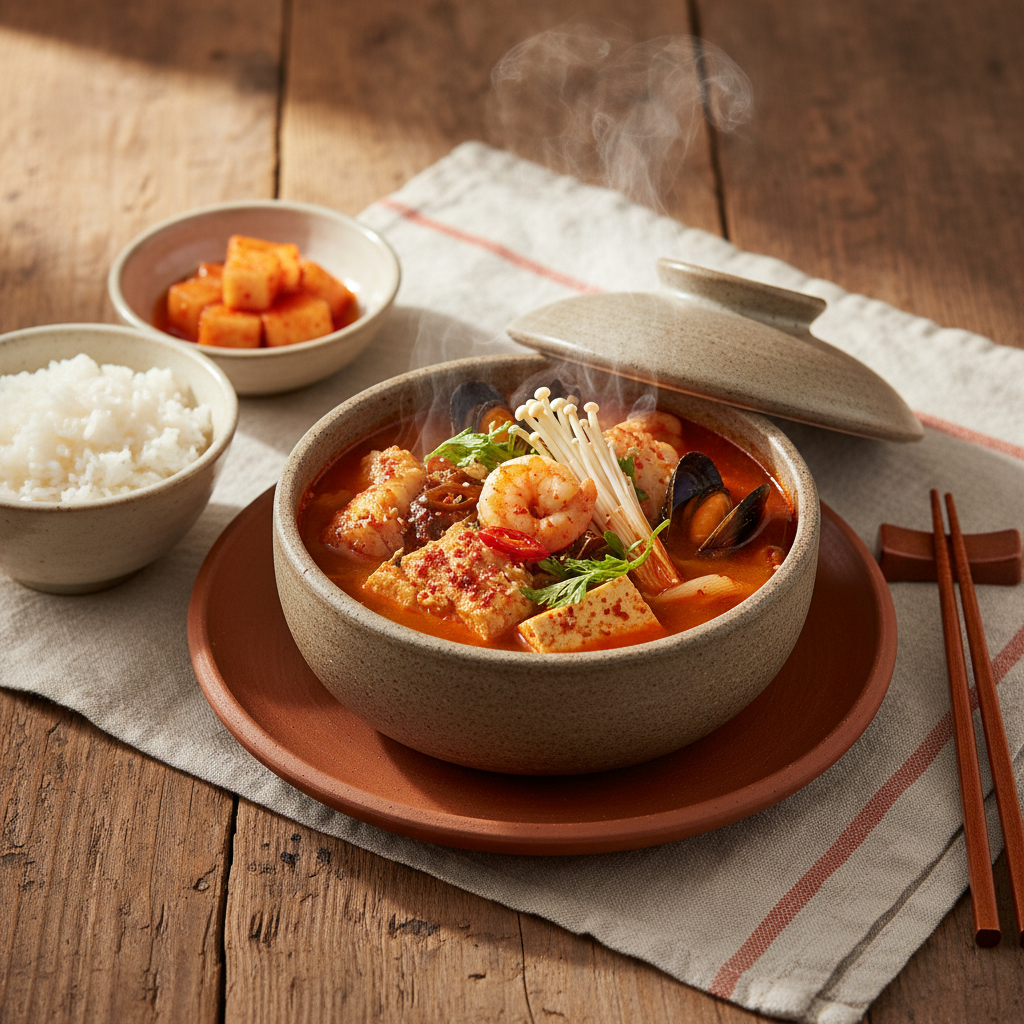 Ảnh món Canh cá cay kiểu Hàn
