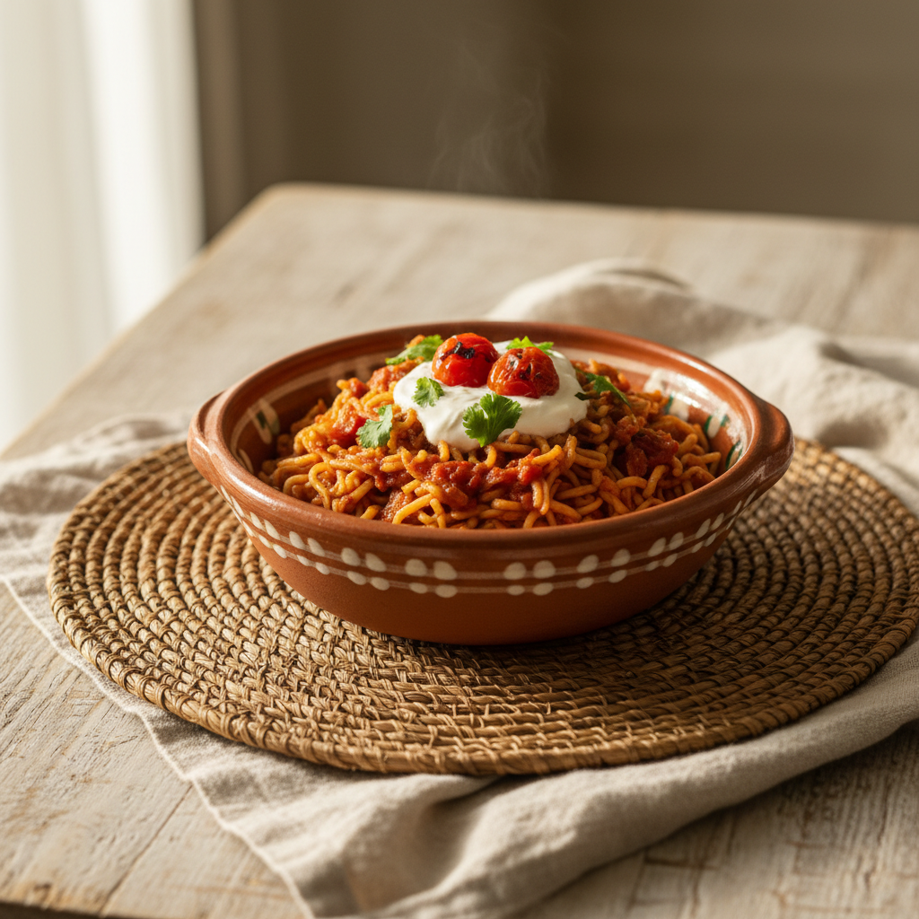 Ảnh món Mì fideo rang xốt cà chua Sopa seca