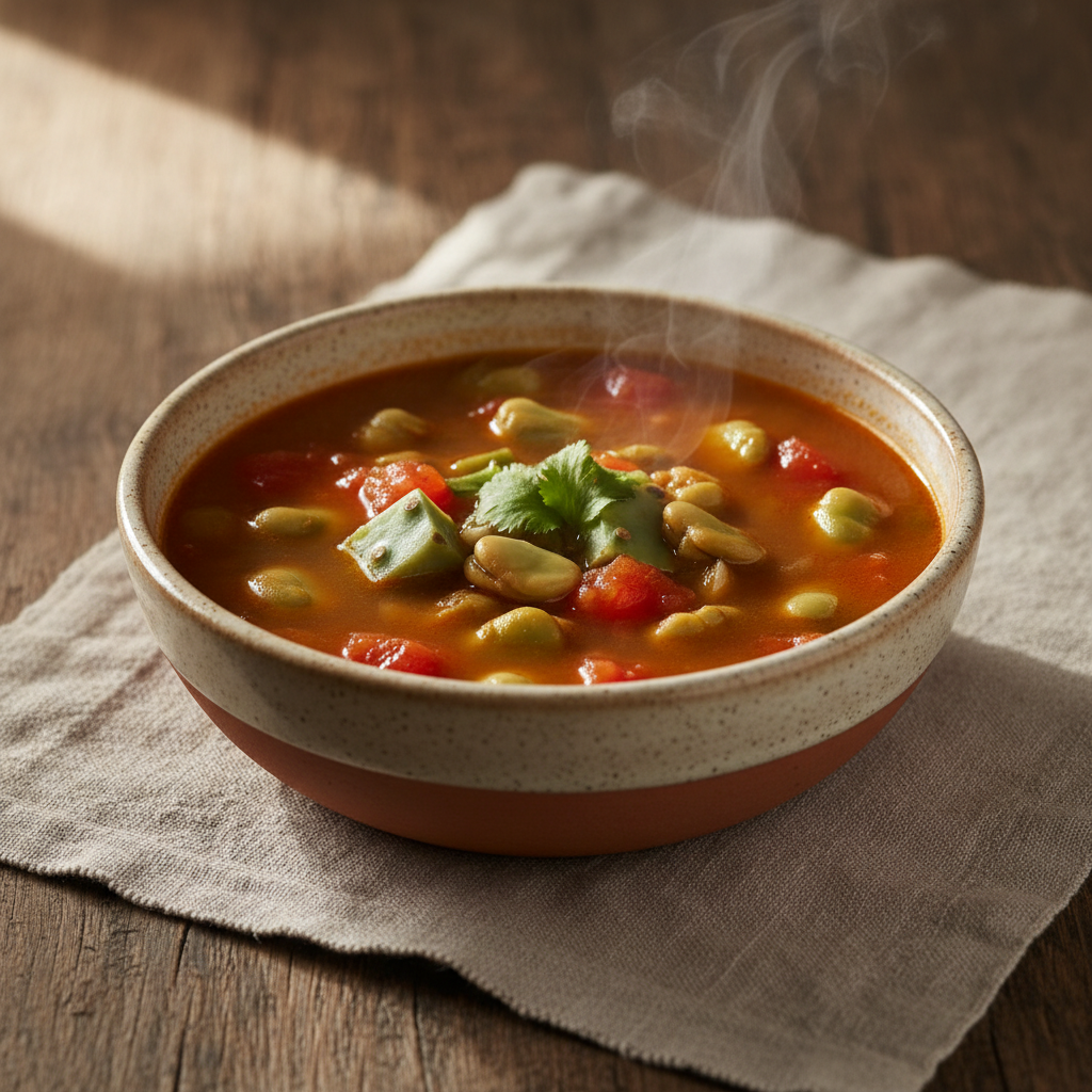 Ảnh món Canh đậu tằm kiểu Mexico Sopa de habas