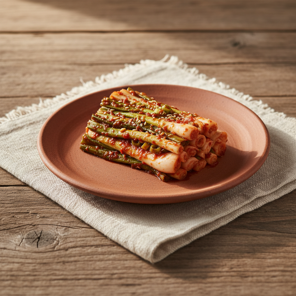 Ảnh món Kimchi hành lá