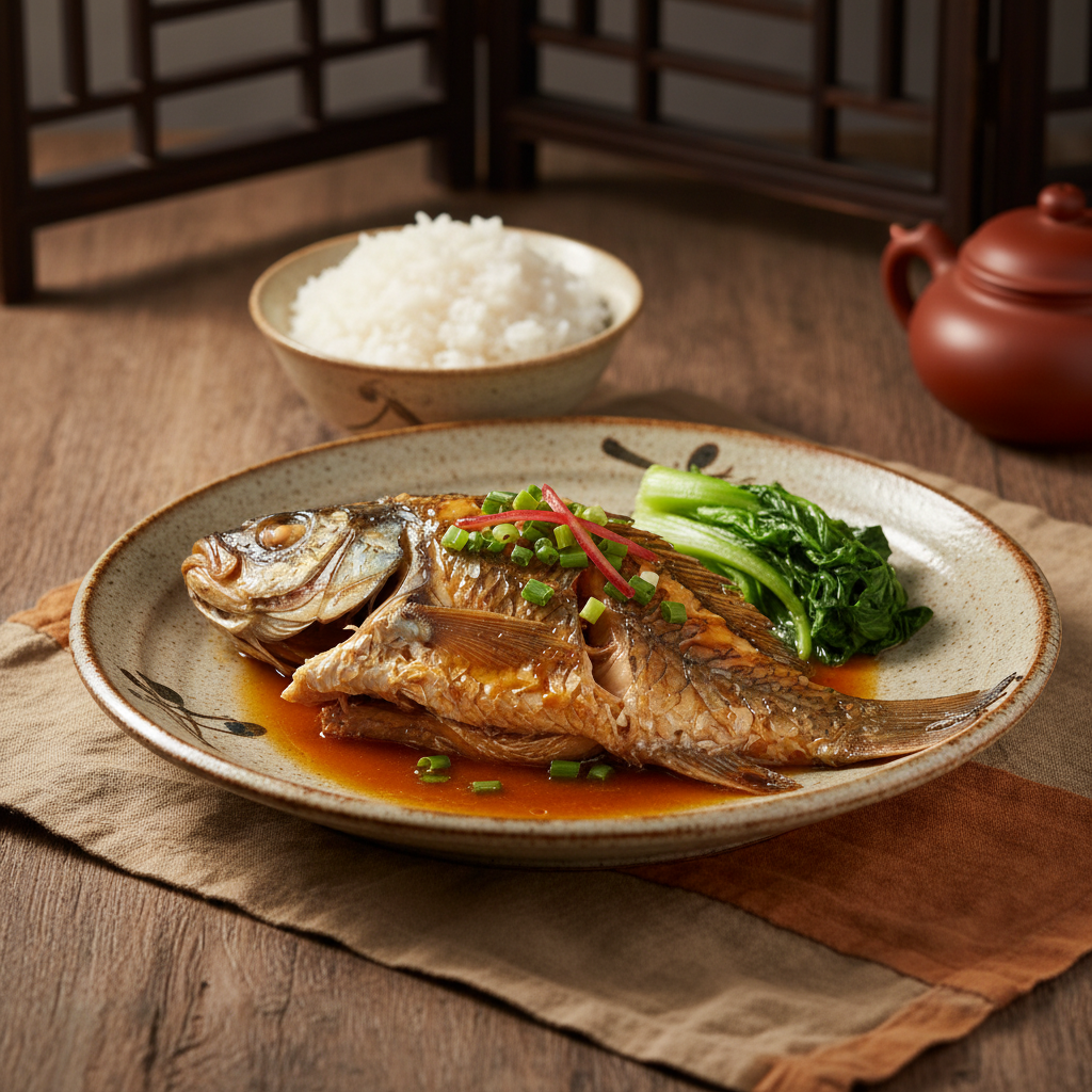 Ảnh món Cá quế ướp Huy Châu